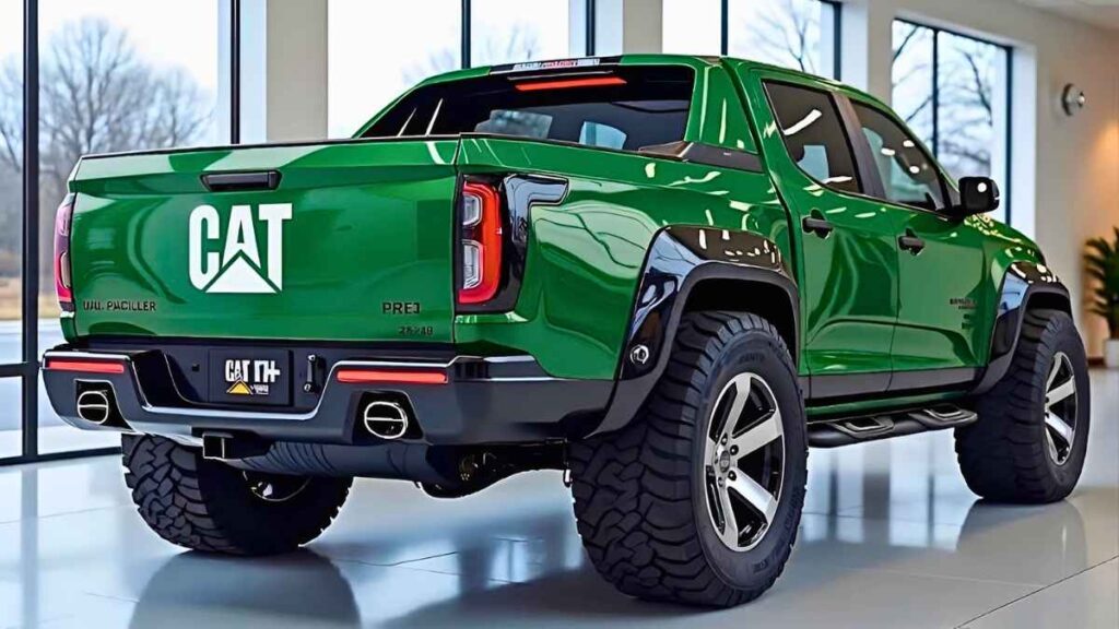 Caterpillar Pickup Truck Revealed Heavy Duty Power Smart Tech and Fuel Efficiency