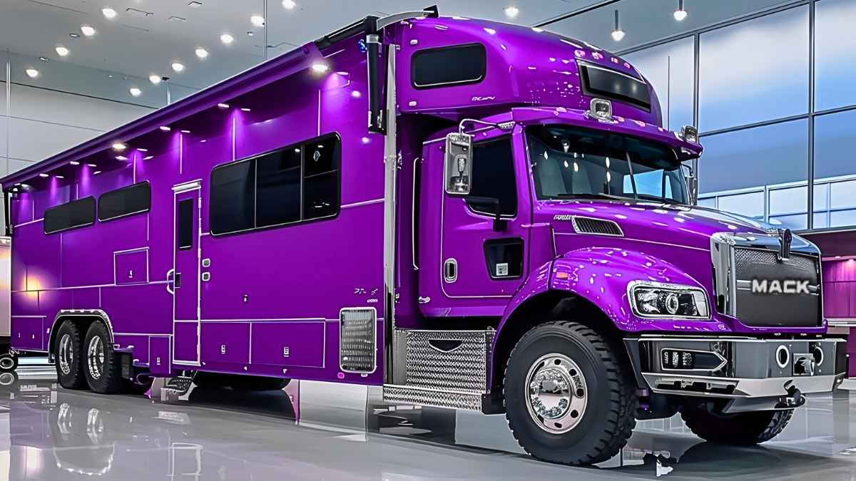 Mack 6×6 Motorhome First Look Superior Strength Comfort and High Tech Living